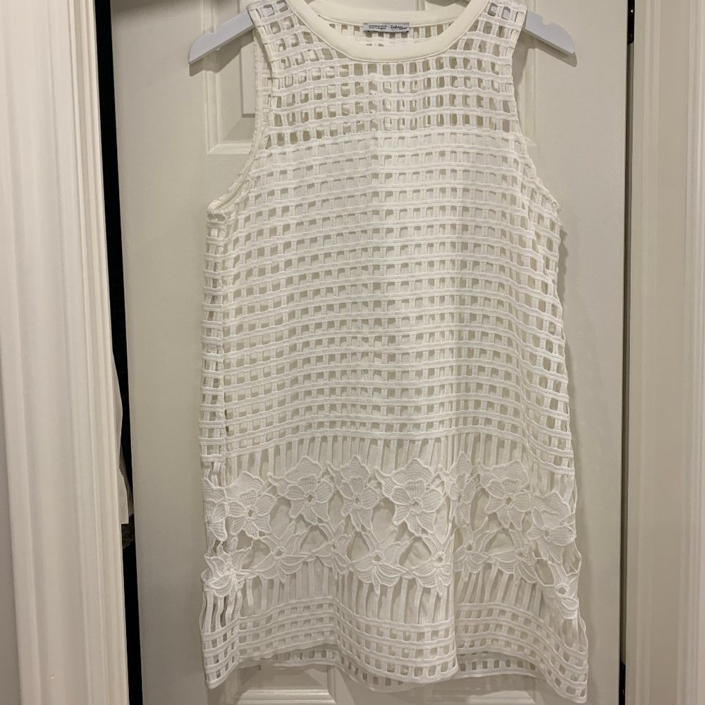 ZARA White Dress